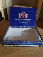 Macanudo Cru Royal Robusto Empty Cardboard Box