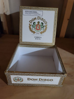Don Diego Corona Empty Cardboard Box