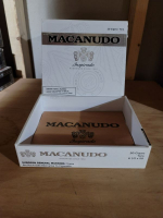 Macanudo Inspirado White Toro Empty Cardboard Box