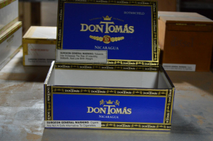 Don Tomas Nicaragua Rothchild Empty Cardboard Box