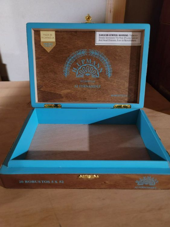 H. Upmann Nicaragua A J Fernandez Robusto Empty Wooden Box