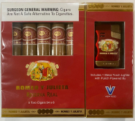 Romeo y Julieta Reserve Real Toro 5pk with Torch Lighter